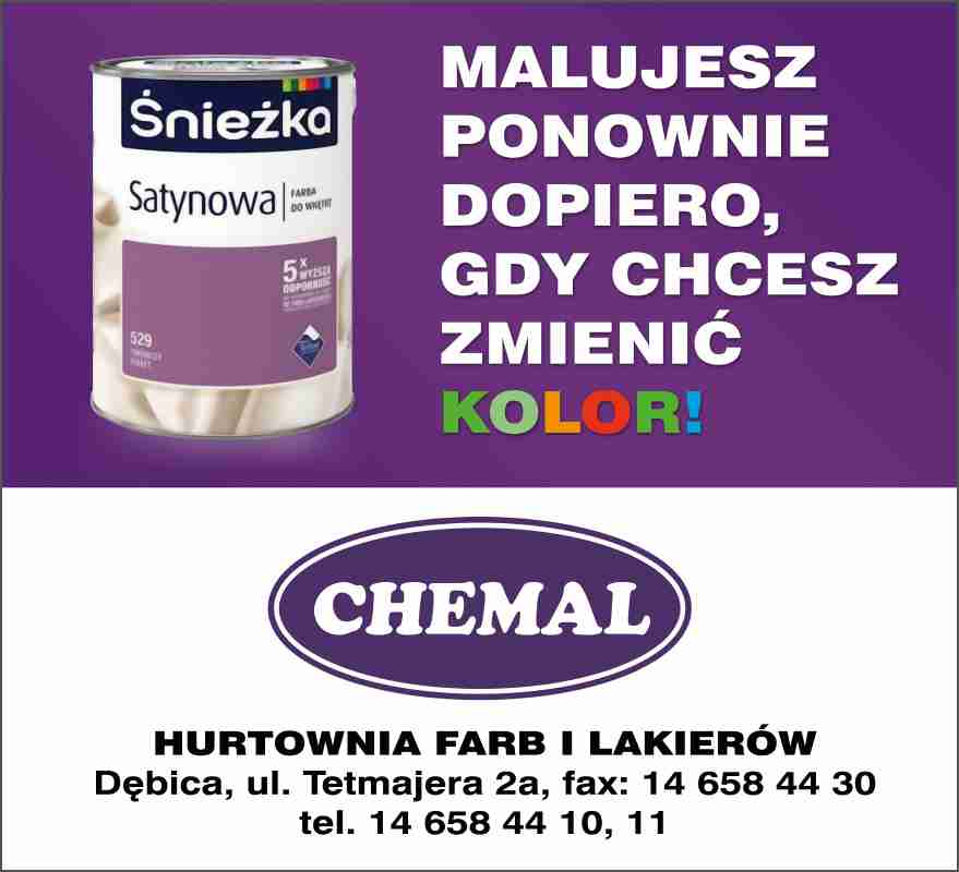 HURTOWNIA FARB I LAKIERÓW "CHEMAL" Sp. z o.o. - hurtownia lakierów DĘBICA hurtownia lakierów DĘBICA